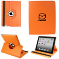 Ipad 360 Case, Faux, Orange